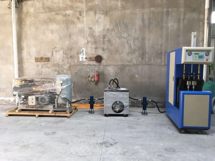 OGS-2 Stroj za pihanje iz plastenke za vodo iz plastike OGGE-2 PET