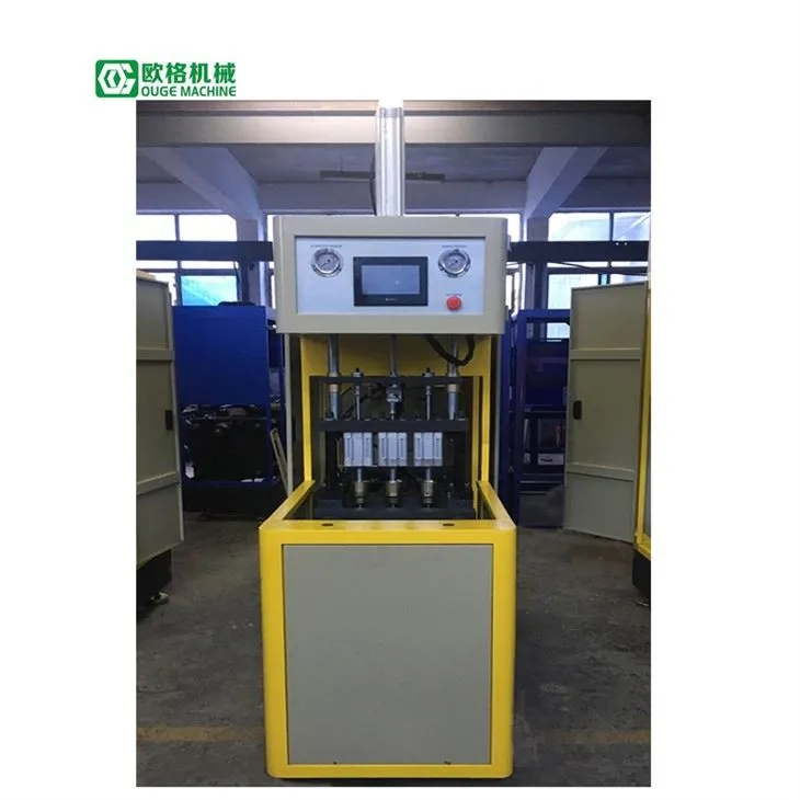 Polavtomatski stroj za pihanje hišnih ljubljenčkov za kozmetične steklenice